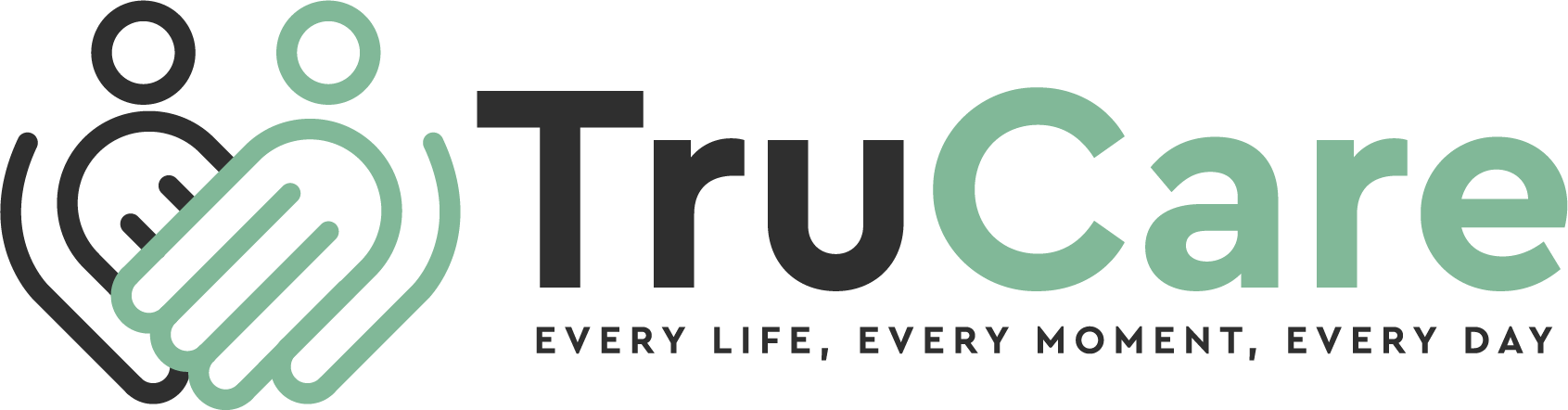 A green banner with the word truce written in black.
